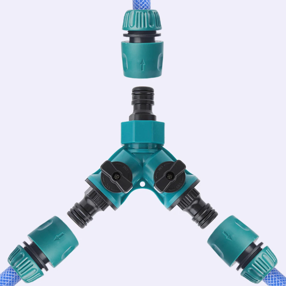 Hose Connectors Hose Splitter Y-shaped Valve 3 Way Diverter Valves Female Fittings Garden ON/OFF Tap Water Pipe
Hose Connectors Hose Splitter Y-shaped Valve 3 Way Diverter Valves Female Fittings Garden ON/OFF Tap Water Pipe