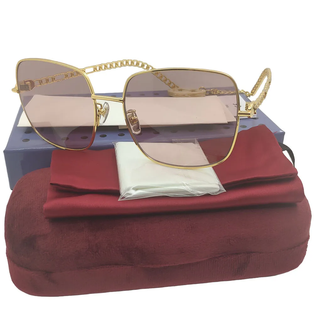 Gold Chain Pink Shades Sunglasses For Women Female Retro Brand Designer Summer Hot Products Shield Fashion For Sun Glasses UV400
Gold Chain Pink Shades Sunglasses For Women Female Retro Brand Designer Summer Hot Products Shield Fashion For Sun Glasses UV400