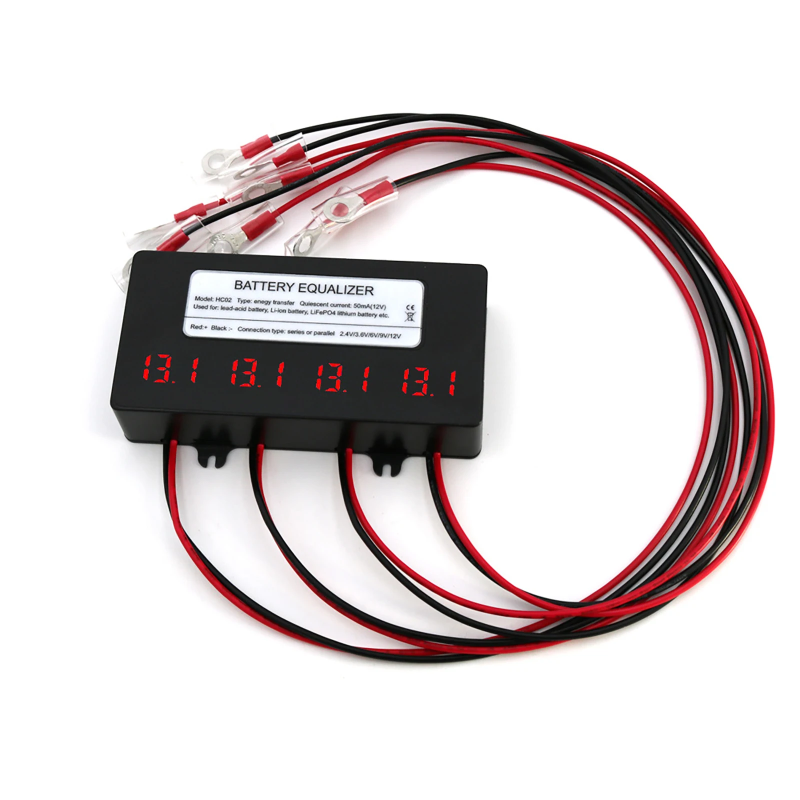 Battery Equalizer HC02 Batteries Regulators 4S Active Connect Solar System Charge Controller Voltage Balancer 12V LED Display 
Battery Equalizer HC02 Batteries Regulators 4S Active Connect Solar System Charge Controller Voltage Balancer 12V LED Display