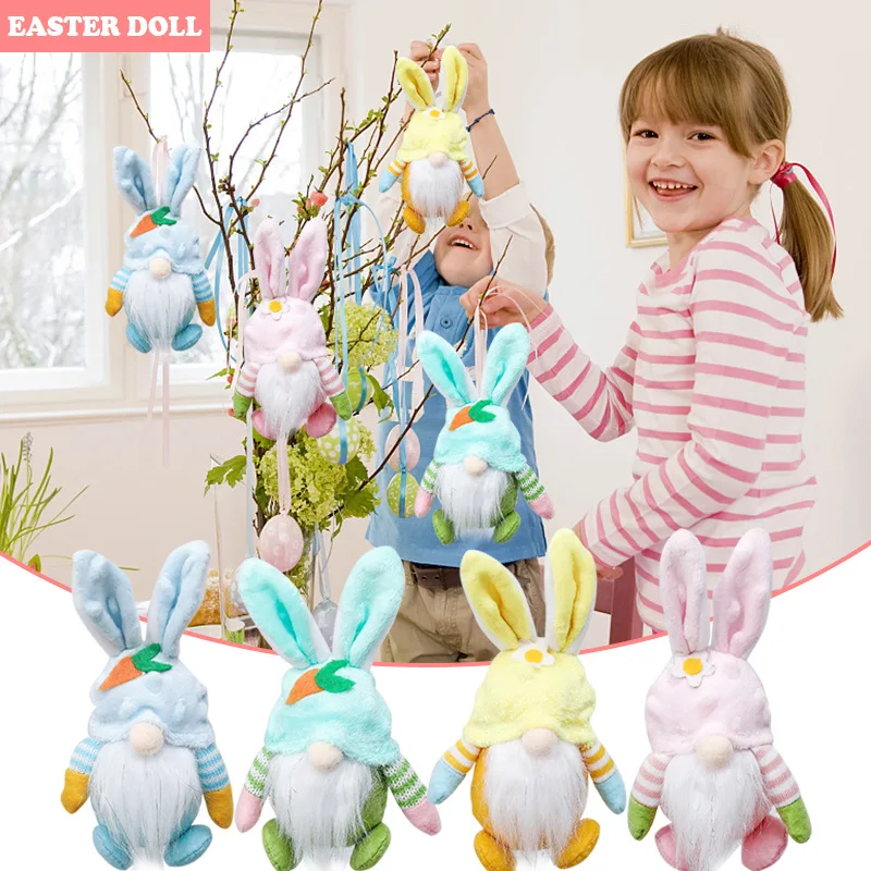 2022 New Cute Easter Faceless Gnome Rabbit Doll Handmade Reusable Home Decoration Spring Hanging Bunny Ornaments Kids Toy Gifts
2022 New Cute Easter Faceless Gnome Rabbit Doll Handmade Reusable Home Decoration Spring Hanging Bunny Ornaments Kids Toy Gifts