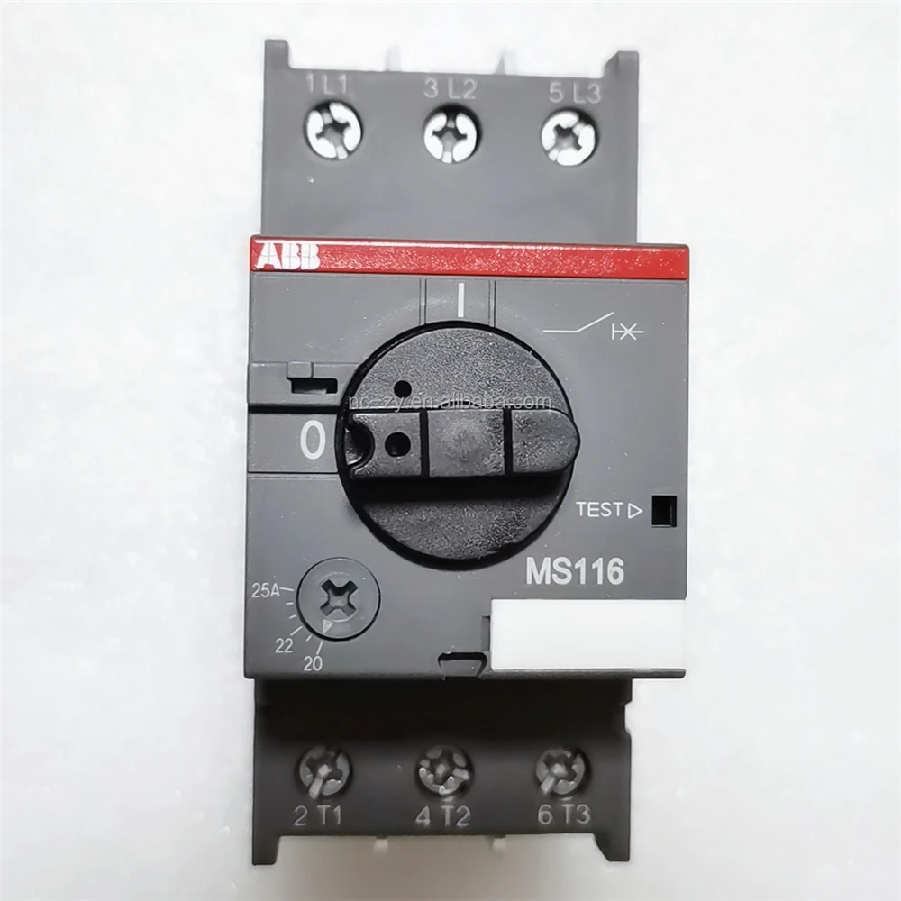 Original-ABB motor protection circuit breaker 1SAM250000R1001 MS116-0.16 Manual Motor Starter
Original-ABB motor protection circuit breaker 1SAM250000R1001 MS116-0.16 Manual Motor Starter