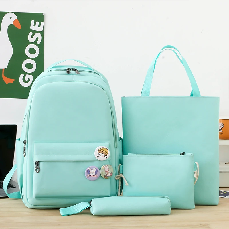 2023 New Women's Nylon Cute Backpack Female College Student School Bag Emblem Girl Doll Backpack Kawaii Fashion Trend Bag
2023 New Women's Nylon Cute Backpack Female College Student School Bag Emblem Girl Doll Backpack Kawaii Fashion Trend Bag