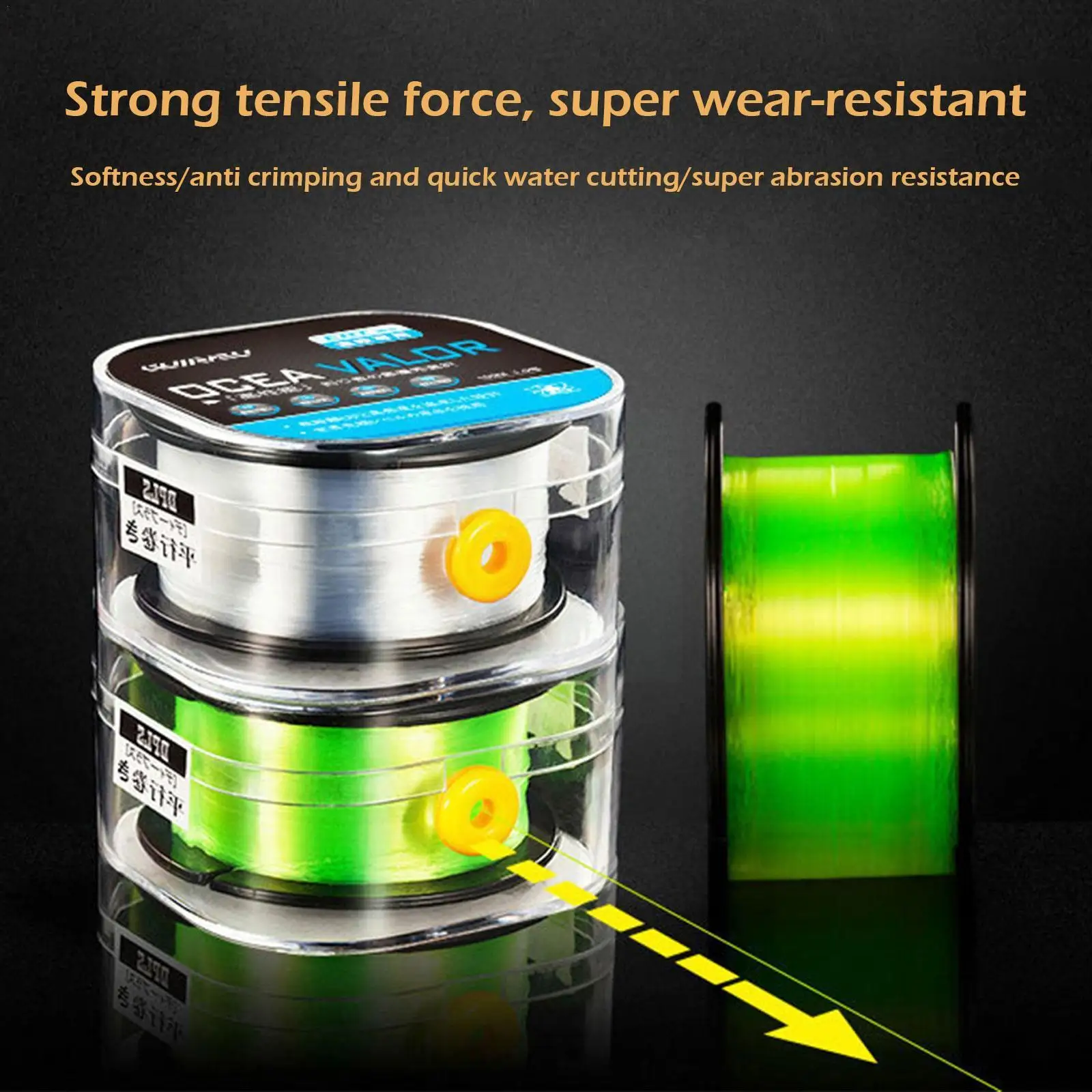 7.2x4.1cm (2.8x1.2in)original Silk Super Strong Fishing Strong Line Fishing Nylon China Line Carp Pull Monofilament E9w6
7.2x4.1cm (2.8x1.2in)original Silk Super Strong Fishing Strong Line Fishing Nylon China Line Carp Pull Monofilament E9w6