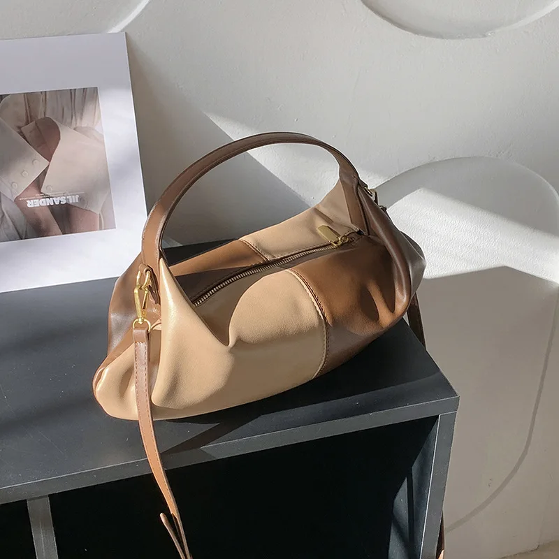 Вместительная сумка на плечо, новинка 2023, модная контрастная Сумка-тоут для покупок, кошельки и сумочки, дизайнерские роскошные сумки
Вместительная сумка на плечо, новинка 2023, модная контрастная Сумка-тоут для покупок, кошельки и сумочки, дизайнерские роскошные сумки