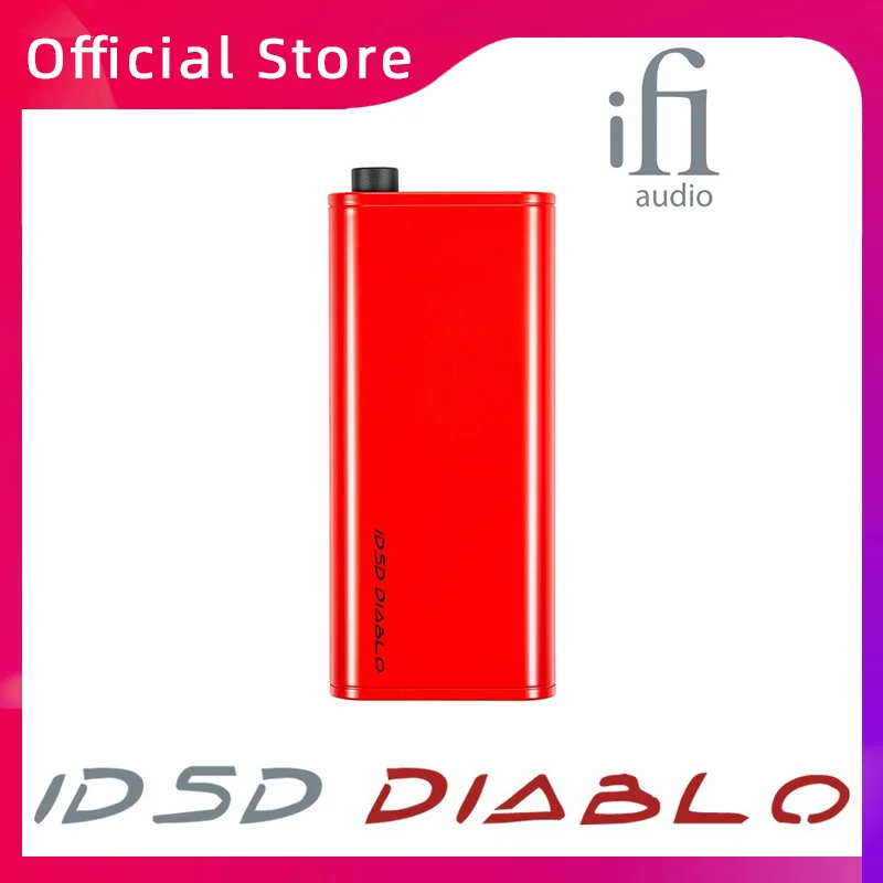 

iFi iDSD Diablo Hifi Mobile Phone Portable Decoder Headphone Amplifier All In One Machine 4.4mm Outputs 4100mW MQA Balanced DAC