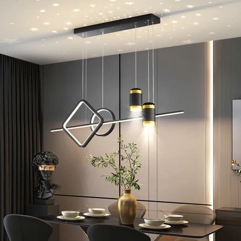 Modern simple led chandelier restaurant Pendant Lights Nordic home indoor lighting decor chandelier dimmable with remote control
Modern simple led chandelier restaurant Pendant Lights Nordic home indoor lighting decor chandelier dimmable with remote control