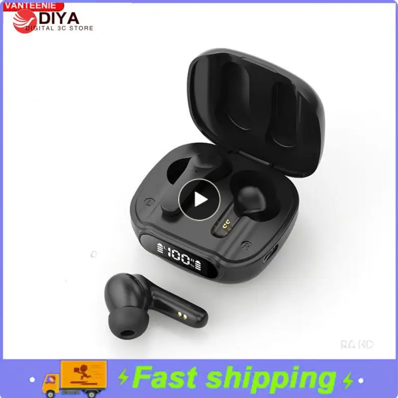 With Charging Case In-ear Sports Earphones Digital Display In-ear Game Headset Noise Reduction Waterproof Wireless Headphone
With Charging Case In-ear Sports Earphones Digital Display In-ear Game Headset Noise Reduction Waterproof Wireless Headphone