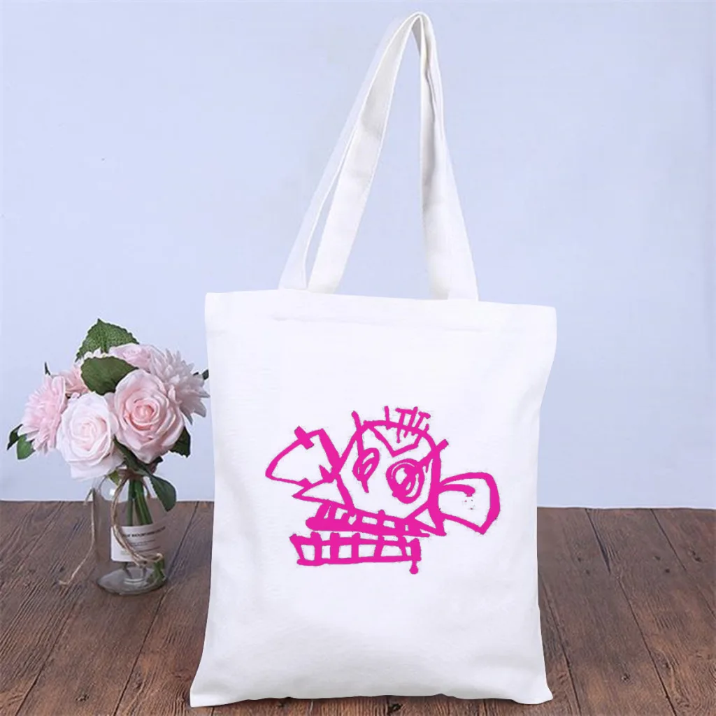 JINX MONKEYHandbag Arcane League of Legends сумка на плечо Холщовая Сумка для подростков с карманом для хранения двойным рисунком сумка для покупок Kawaii Tote Bag
JINX MONKEYHandbag Arcane League of Legends сумка на плечо Холщовая Сумка для подростков с карманом для хранения двойным рисунком сумка для покупок Kawaii Tote Bag