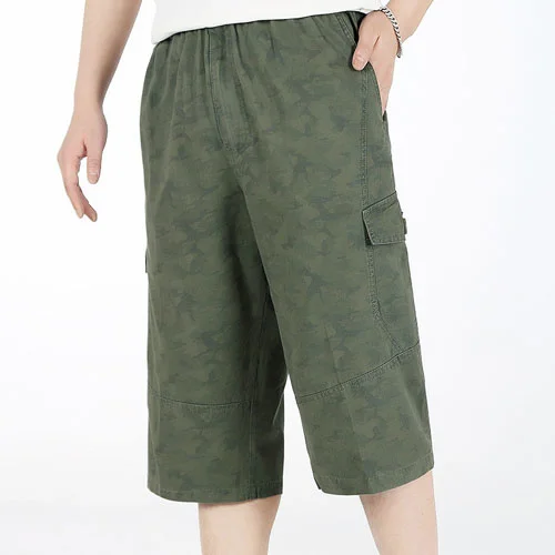 2023 Men Long Cargo Shorts Male Summer Bermuda Elastic Waist Army Camo Baggy Short Plus Size Big 4XL 6XL Loose Large Camouflage
2023 Men Long Cargo Shorts Male Summer Bermuda Elastic Waist Army Camo Baggy Short Plus Size Big 4XL 6XL Loose Large Camouflage