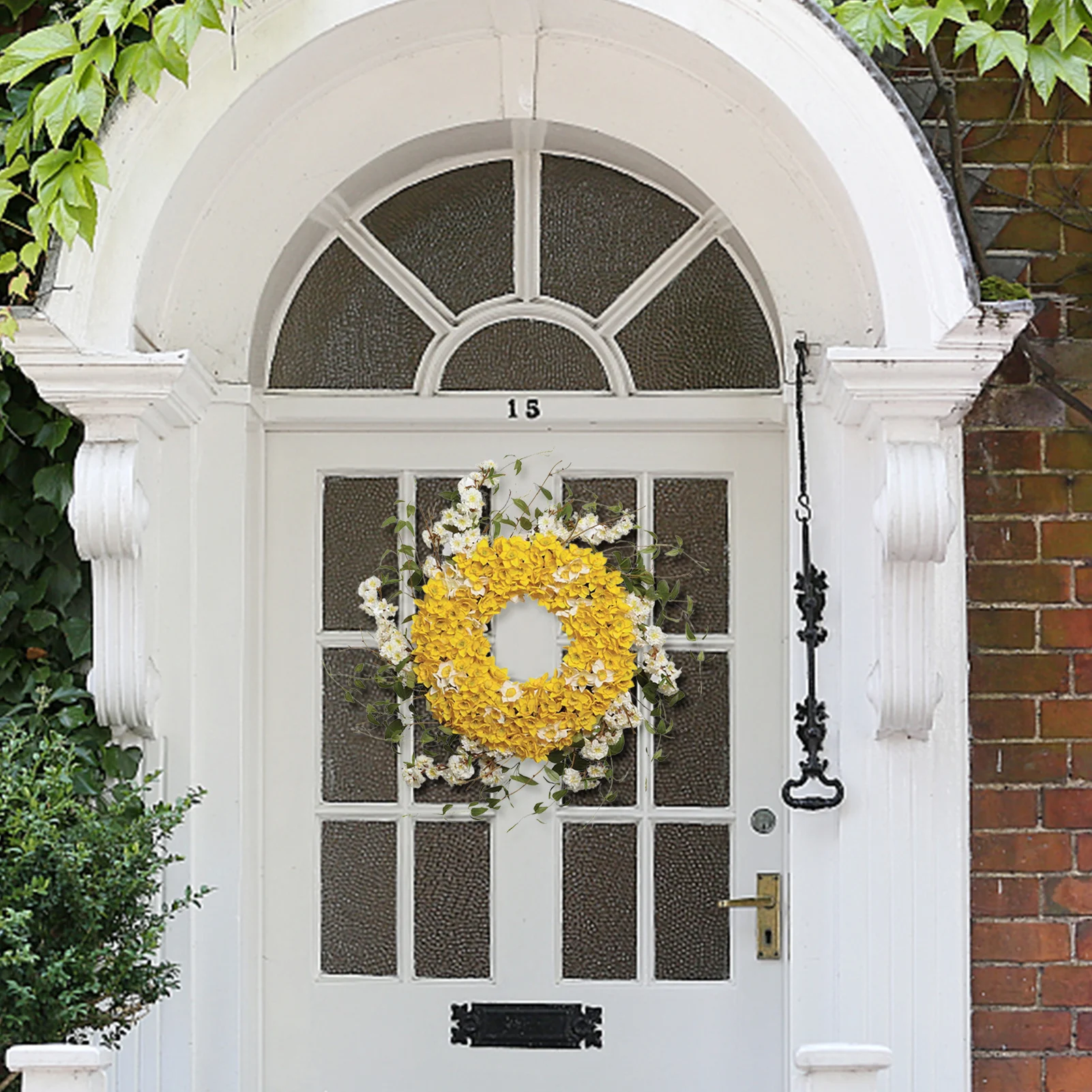 Artificial Daffodil Wreath Decorations Natural Front Door Wreath Decoration Decorative Farmhouse Wreath Home Decoration For
Artificial Daffodil Wreath Decorations Natural Front Door Wreath Decoration Decorative Farmhouse Wreath Home Decoration For