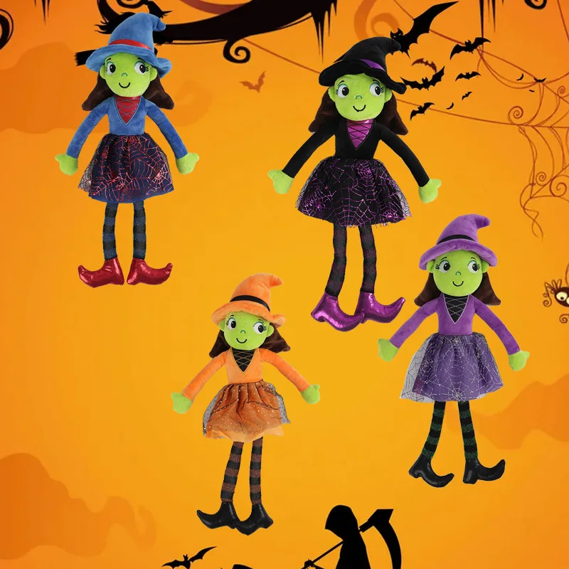 40cm Halloween Plush Toys Cute Soft Stuffed Witch Decor Dolls For Kid Christmas Birthday Gift
40cm Halloween Plush Toys Cute Soft Stuffed Witch Decor Dolls For Kid Christmas Birthday Gift