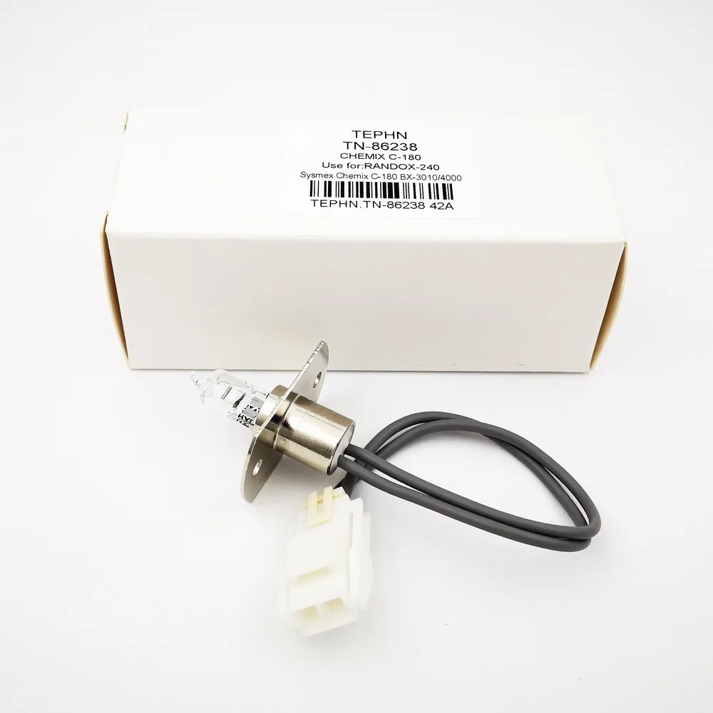 CHEMIX-180 SYSMEX Xisen Meikang 12V20W Randox CA-400 biochemical instrument bulb
CHEMIX-180 SYSMEX Xisen Meikang 12V20W Randox CA-400 biochemical instrument bulb