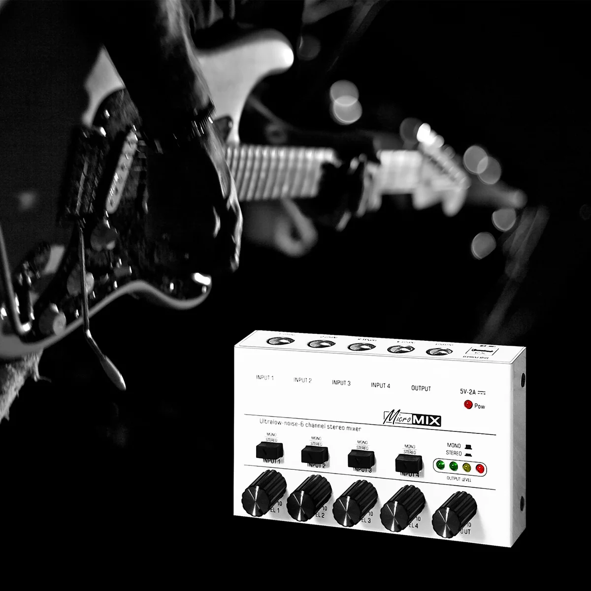 Портативный 4-канальный микшер, смеситель с низким уровнем шума, мини-USB Миксер для записи, студийный черный
Портативный 4-канальный микшер, смеситель с низким уровнем шума, мини-USB Миксер для записи, студийный черный