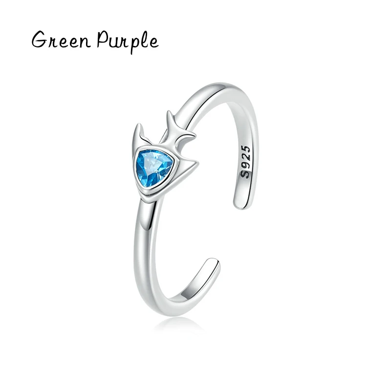 Real 925 Sterling Silver Blue Zircon Delicate Small Fish Open Ring For Women Adjustable Rings Wedding Engagement Jewelry Anel
Real 925 Sterling Silver Blue Zircon Delicate Small Fish Open Ring For Women Adjustable Rings Wedding Engagement Jewelry Anel