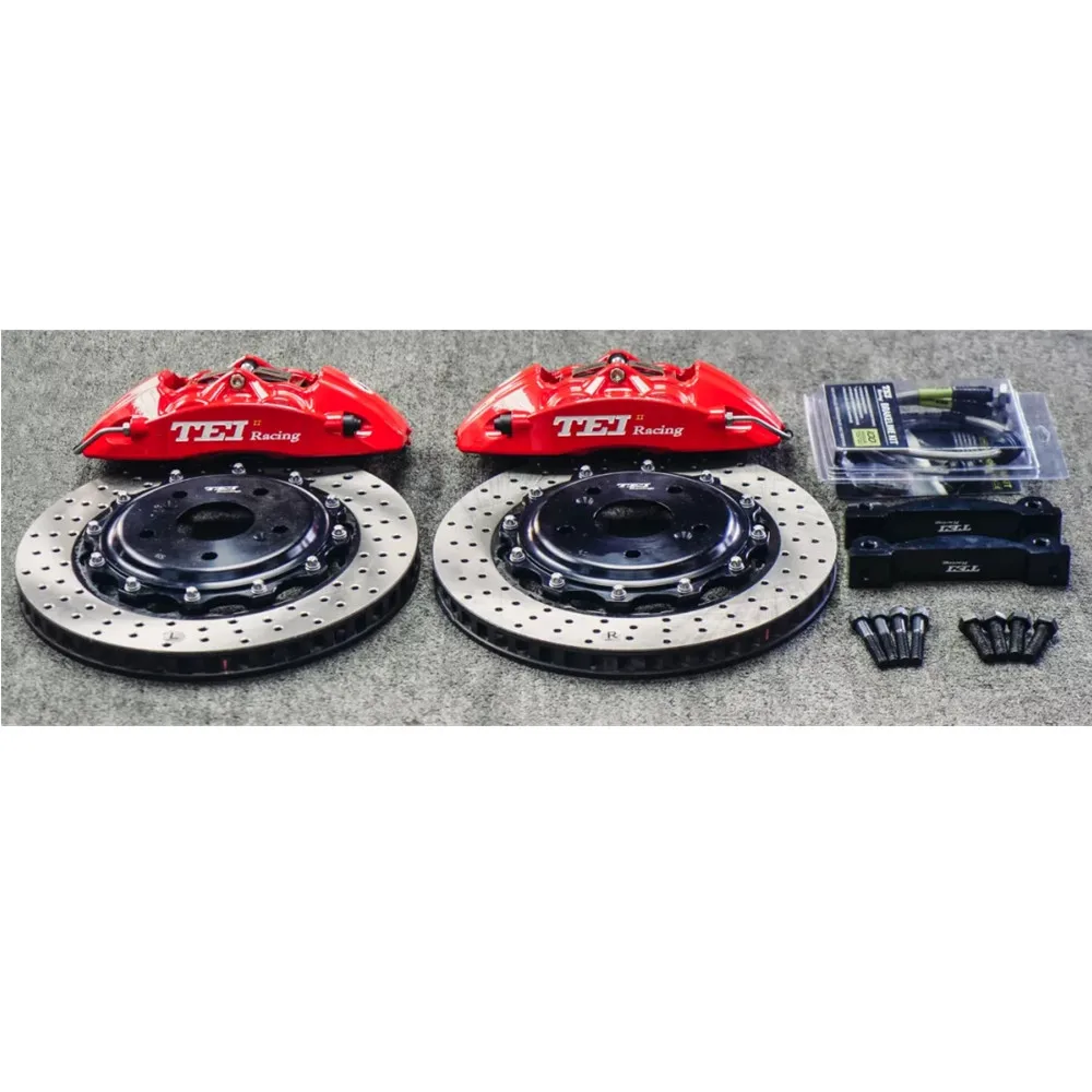 Штангенциркуль кованый, 4 поршня, большой тормозной штангенциркуль с отверстиями 355x28 мм для колесиков ACCORD CIVIC INSPIRE R18/19 
Штангенциркуль кованый, 4 поршня, большой тормозной штангенциркуль с отверстиями 355x28 мм для колесиков ACCORD CIVIC INSPIRE R18/19