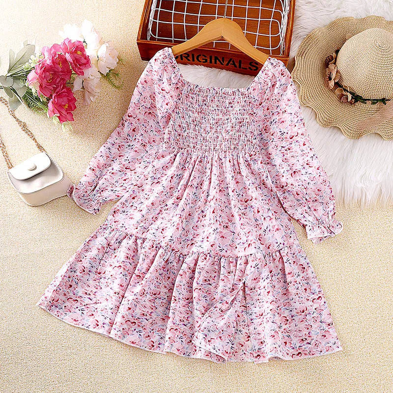 Baby Girls Dresses For 4 To 7 Years 2023 New Children Clothing Autumn Printed Long Sleeves Kid Princess Dress Sweet Casual Dress
Baby Girls Dresses For 4 To 7 Years 2023 New Children Clothing Autumn Printed Long Sleeves Kid Princess Dress Sweet Casual Dress