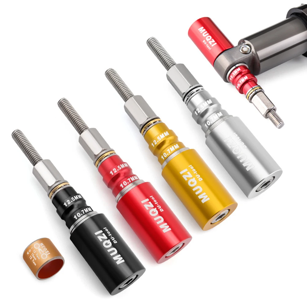 MTB Bike Bicycle Rear Shocks DU Bushing Tool Aluminum Alloy Bike Bushing Tool For Fox Rockshox 10.7mm/12.5mm 4Colors
MTB Bike Bicycle Rear Shocks DU Bushing Tool Aluminum Alloy Bike Bushing Tool For Fox Rockshox 10.7mm/12.5mm 4Colors