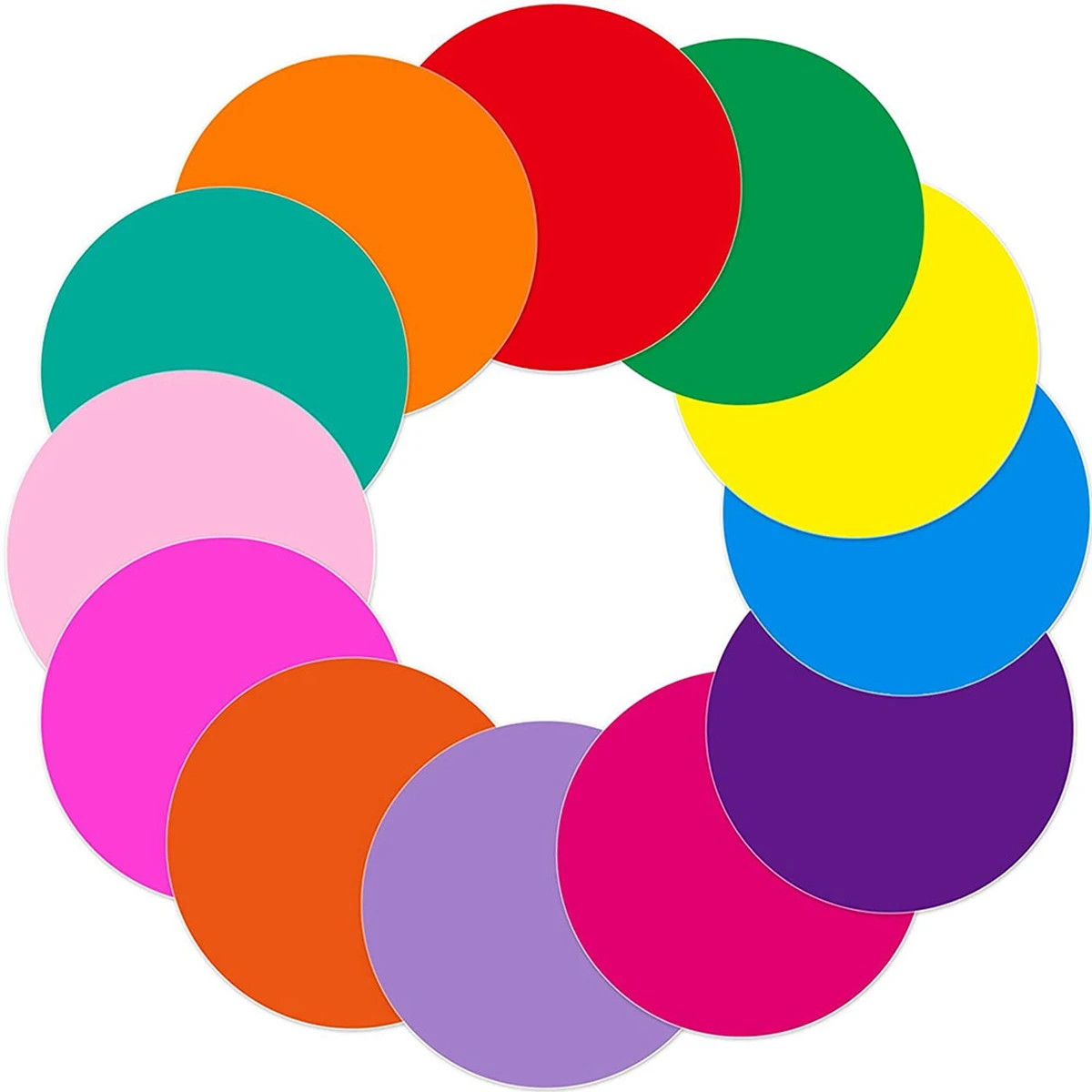 12Pcs Dry Erase Circles Removable Vinyl Dot Stickers for School Classroom Table & Desk 11.8Inch
12Pcs Dry Erase Circles Removable Vinyl Dot Stickers for School Classroom Table & Desk 11.8Inch