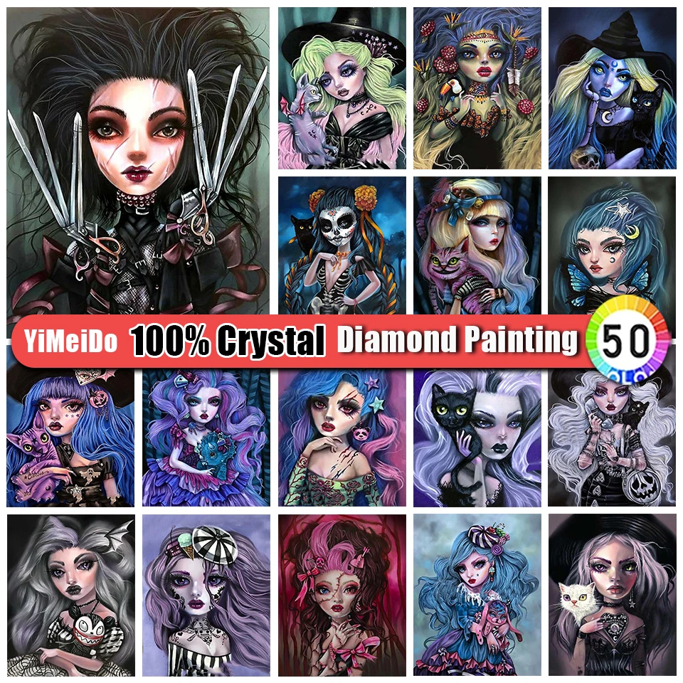 YiMeiDo 2023 новая Готическая мультяшная девушка 100% Кристалл алмазная живопись Луна Кот Алмазная вышивка цветы мозаика домашний Декор подарок
YiMeiDo 2023 новая Готическая мультяшная девушка 100% Кристалл алмазная живопись Луна Кот Алмазная вышивка цветы мозаика домашний Декор подарок