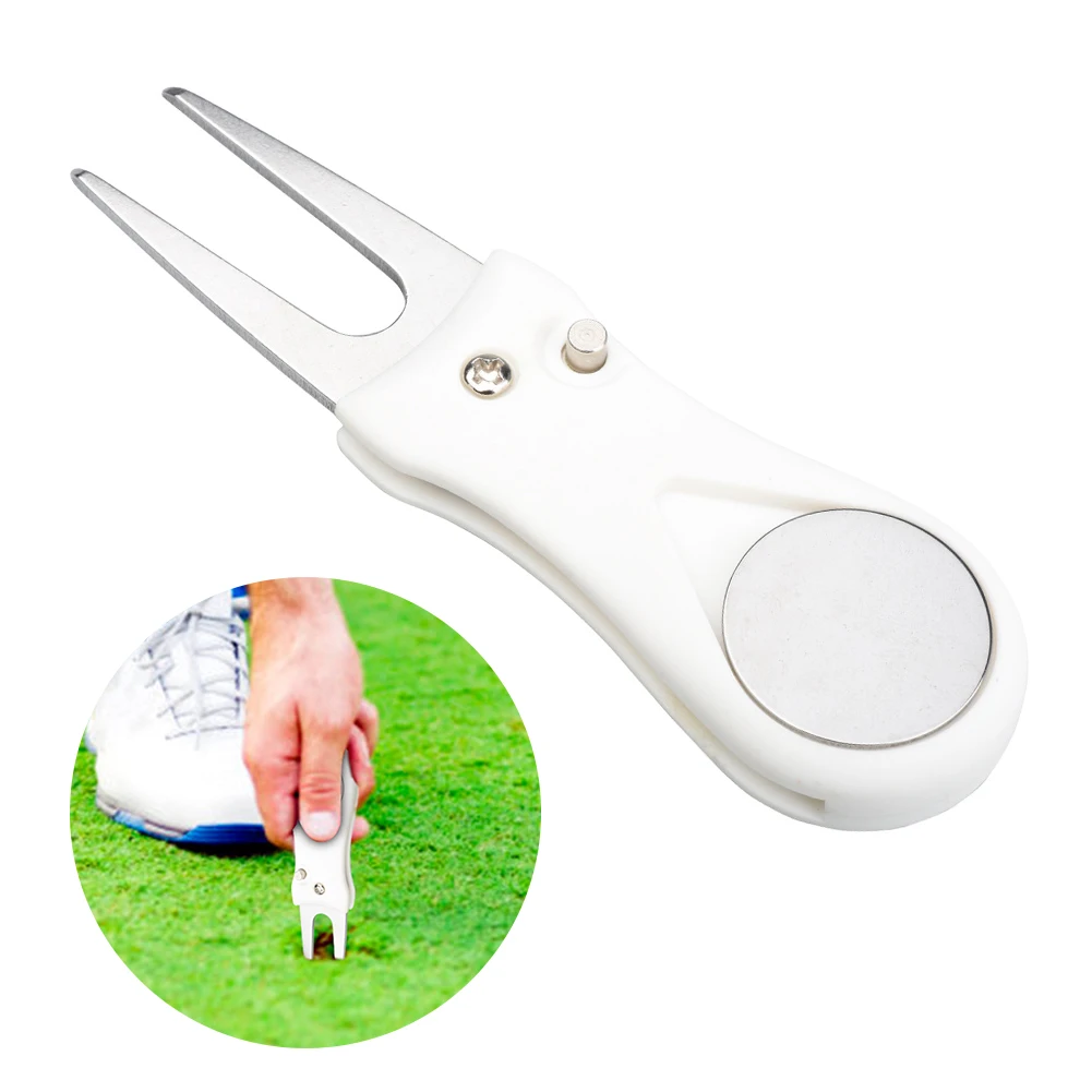 Ergonomic Design Golf Divot Repair Tool Smooth Surface Lightweight Pitchfork Switchblade Foldable Stainless Steel Easy To Carry
Ergonomic Design Golf Divot Repair Tool Smooth Surface Lightweight Pitchfork Switchblade Foldable Stainless Steel Easy To Carry