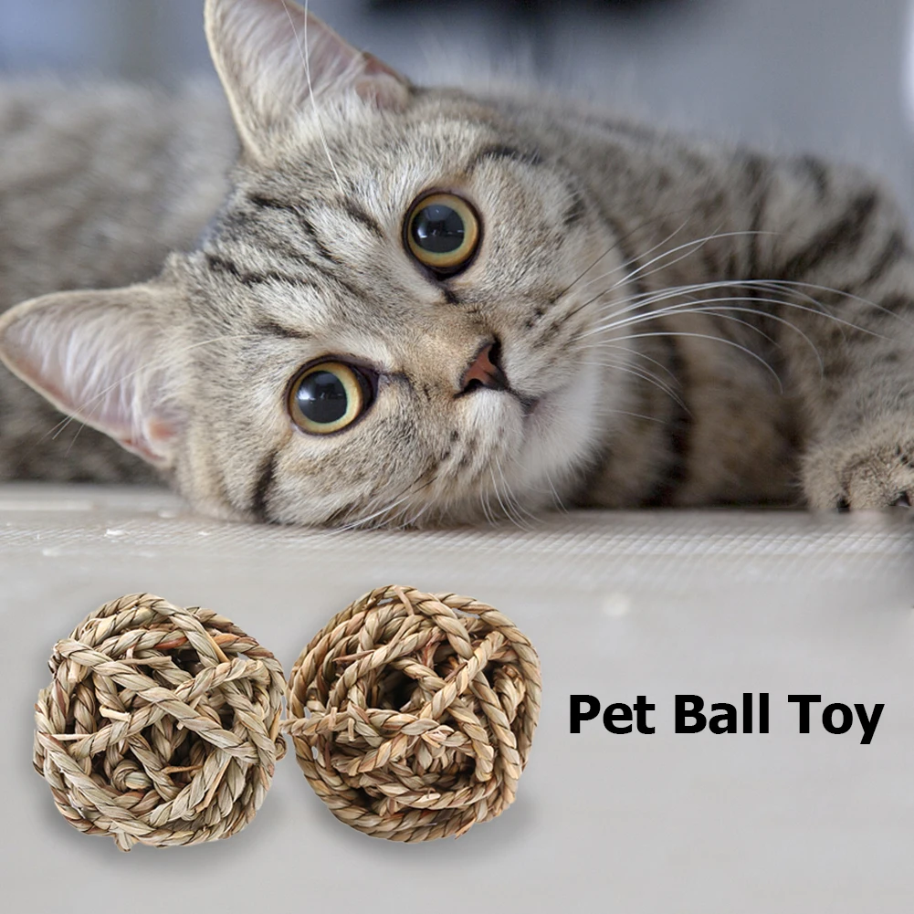 Pet Braid Supplies Small Toys Natural Grass Rabbits Hamster Play Chew Ball Toy for Household Animals Cats Entertainment
Pet Braid Supplies Small Toys Natural Grass Rabbits Hamster Play Chew Ball Toy for Household Animals Cats Entertainment