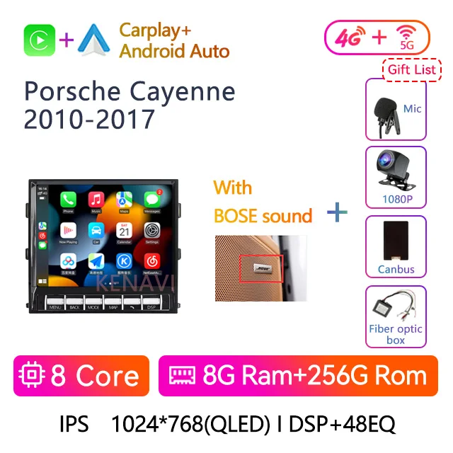 8,4-дюймовый 2 Din Android Car Stereo Radio для Porsche Cayenne 2010 2011 2012 2013 2014 2015 2016 2017 Мультимедийный видеоплеер Навигация GPS Carplay Авторадио Головное устройство DVD-плеер с экраном
8,4-дюймовый 2 Din Android Car Stereo Radio для Porsche Cayenne 2010 2011 2012 2013 2014 2015 2016 2017 Мультимедийный видеоплеер Навигация GPS Carplay Авторадио Головное устройство DVD-плеер с экраном