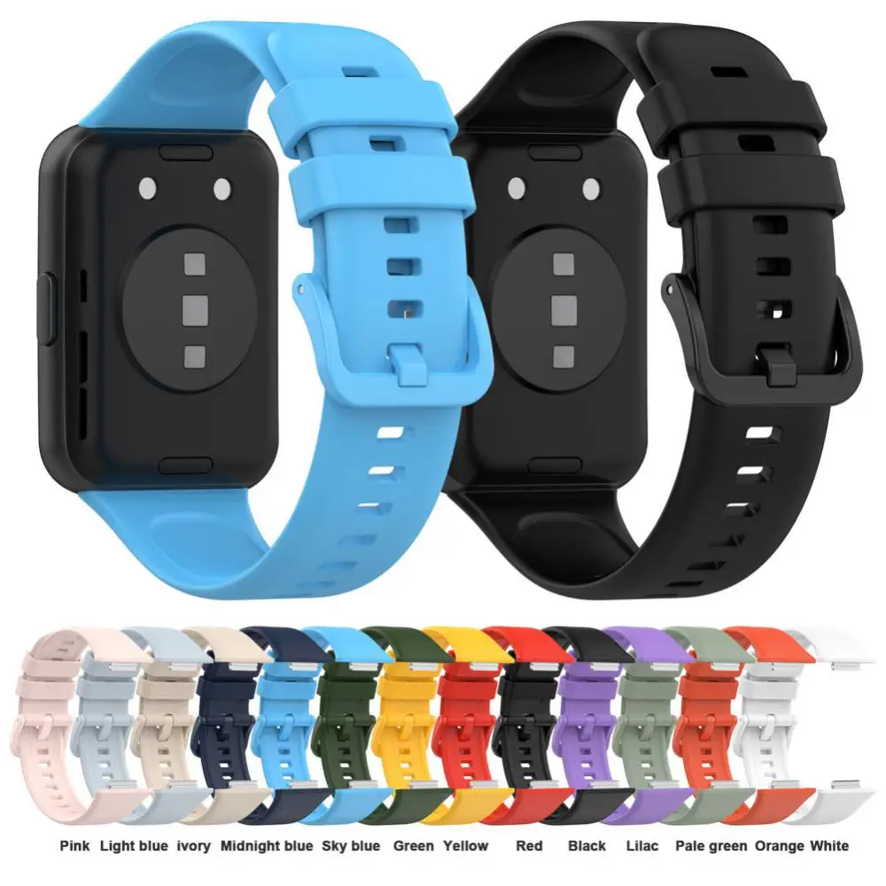 Watchband Bracelet Sport Bracelet For Huawei Watch Fit2 Silicone Watchband Soft Tpu Sport Smart Watch Strap Replacement Strap
Watchband Bracelet Sport Bracelet For Huawei Watch Fit2 Silicone Watchband Soft Tpu Sport Smart Watch Strap Replacement Strap