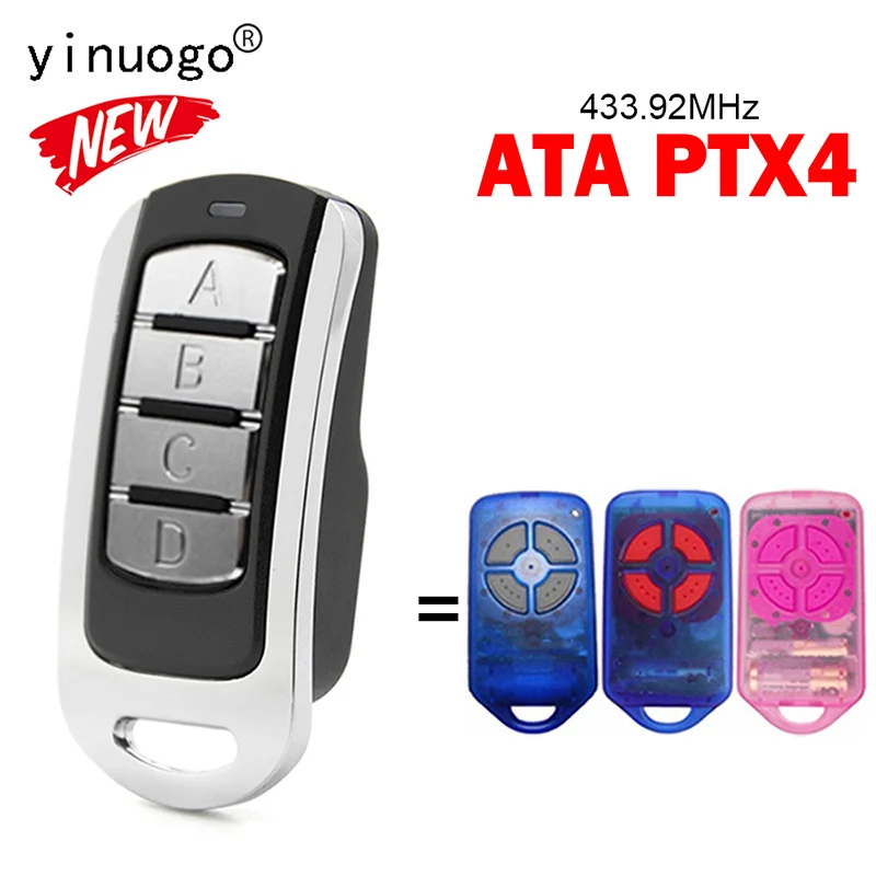 Для ATA PTX4 Securacode дистанционное управление гаражной дверью 433,92 МГц непрерывный код совместимый с ATA PTX4
Для ATA PTX4 Securacode дистанционное управление гаражной дверью 433,92 МГц непрерывный код совместимый с ATA PTX4