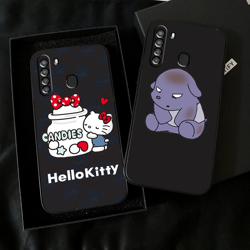 Hello Kitty Kuromi Phone Case For Samsung Galaxy A01 A02 A10 A10S A20 A22 A31 4G 5G Coque Black Liquid Silicon Back Soft
Hello Kitty Kuromi Phone Case For Samsung Galaxy A01 A02 A10 A10S A20 A22 A31 4G 5G Coque Black Liquid Silicon Back Soft