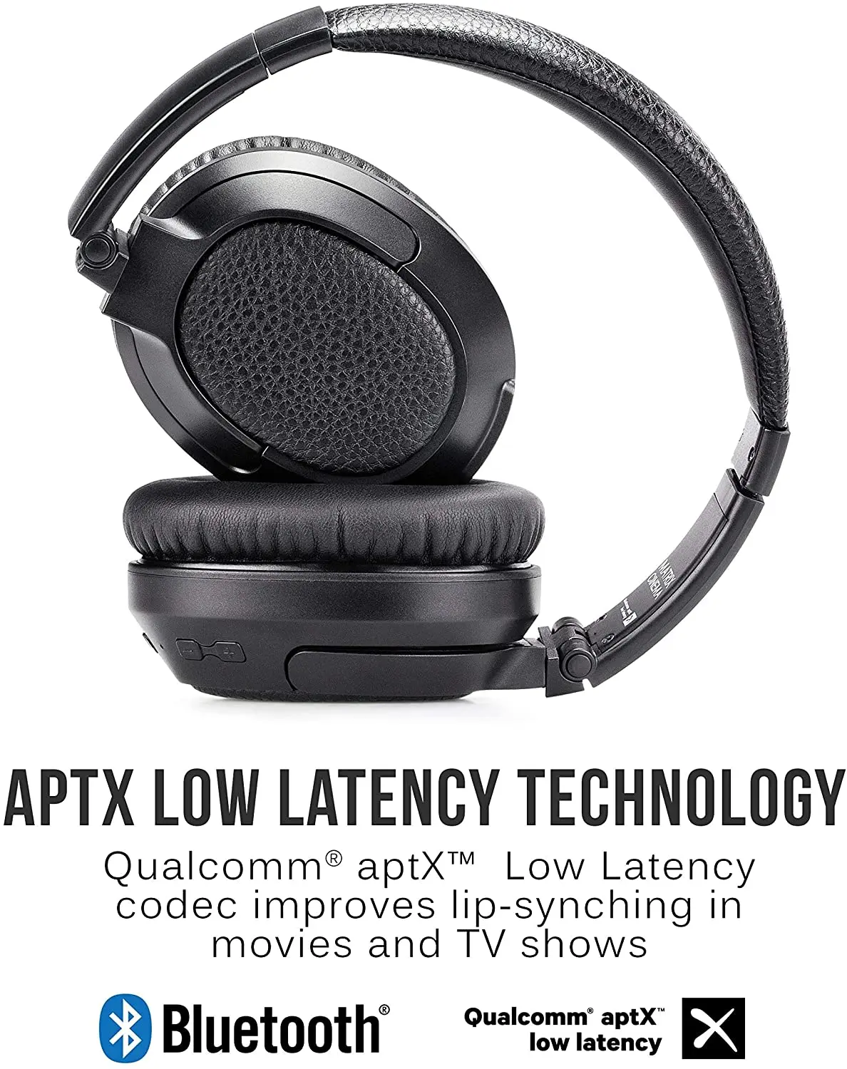 MEE Audio Matrix Cinema Bluetooth Wireless Headphones AptX Low Latency CinemaEAR Audio Enhancement Clearer Sound In TV Shows
MEE Audio Matrix Cinema Bluetooth Wireless Headphones AptX Low Latency CinemaEAR Audio Enhancement Clearer Sound In TV Shows