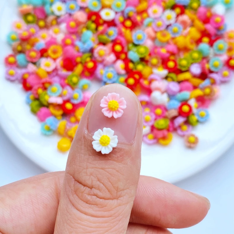 100Pcs Resin 3D Colorful Mini Flower Flatback Figurines Scrapbook Wedding Applique Nail Art Decor Crafts
100Pcs Resin 3D Colorful Mini Flower Flatback Figurines Scrapbook Wedding Applique Nail Art Decor Crafts