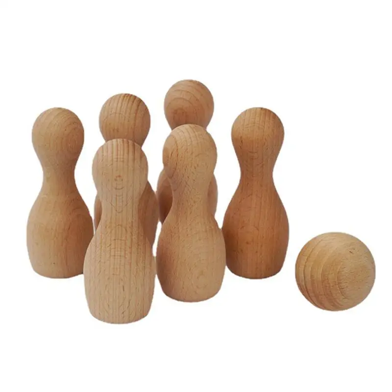 1 Set Of Wooden Bowling Plaything Mini Bowling Toy Set DIY Bowling Decorations For Decoration DIY Kid'S Room Home Decor Maison
1 Set Of Wooden Bowling Plaything Mini Bowling Toy Set DIY Bowling Decorations For Decoration DIY Kid'S Room Home Decor Maison