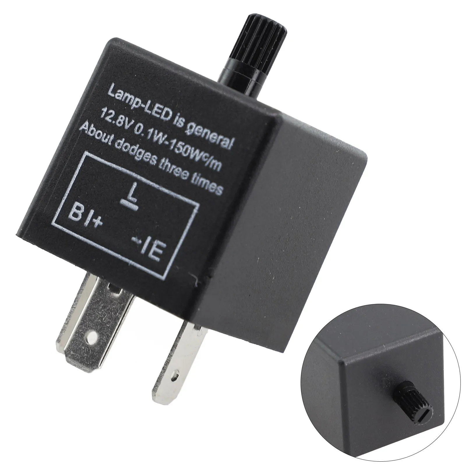 Hyper Flash LED Flasher Relay Auto Accessories Turn Signal Indicator 12V ABS For Automobile Motorcycle High Quality Material
Hyper Flash LED Flasher Relay Auto Accessories Turn Signal Indicator 12V ABS For Automobile Motorcycle High Quality Material