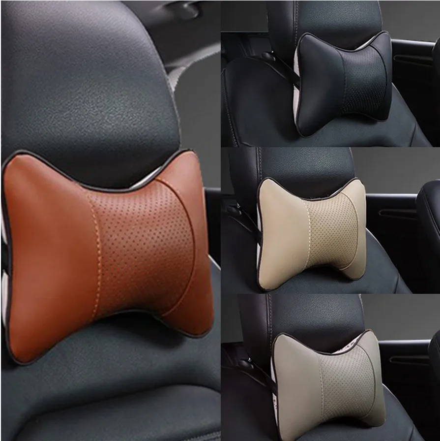 MOJOYCE Car Neck Pillows Both Side Pu Leather Universal Neck Rest Cushion Pad Pillow Auto Seat Head Neck Rest Cushions Headrest
MOJOYCE Car Neck Pillows Both Side Pu Leather Universal Neck Rest Cushion Pad Pillow Auto Seat Head Neck Rest Cushions Headrest