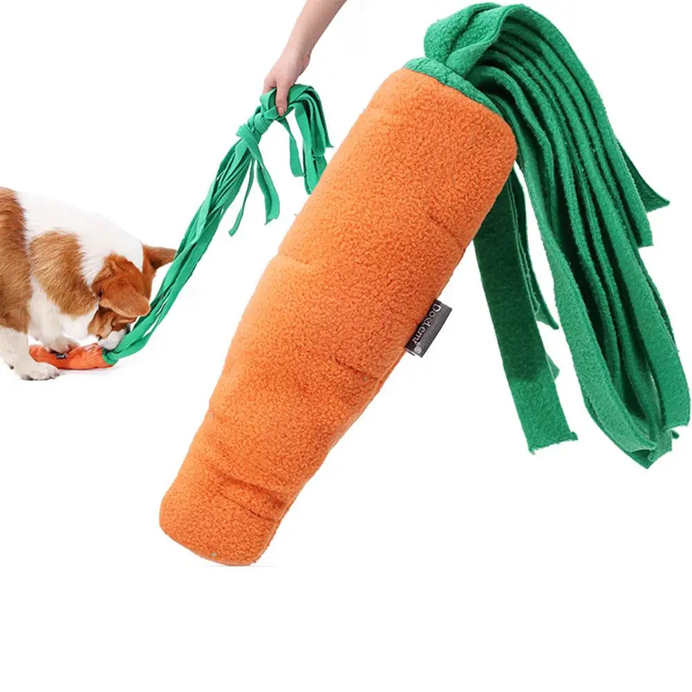 2 In 1 Pet Dog Puzzle Toys Bite-resistant Tear-resistant Carrot Shape Hide Seek Toy For Small Medium Dogs
2 In 1 Pet Dog Puzzle Toys Bite-resistant Tear-resistant Carrot Shape Hide Seek Toy For Small Medium Dogs