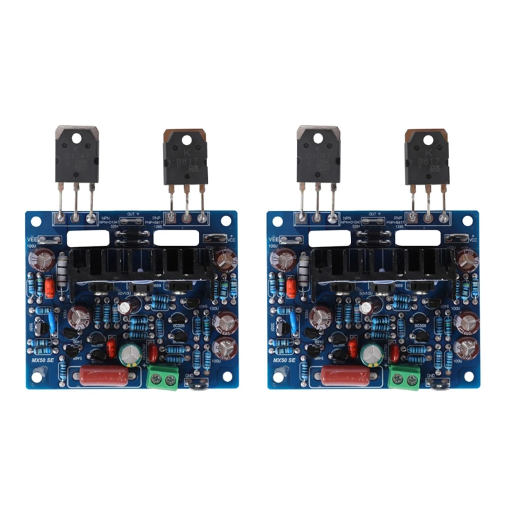 2pcs MX50 SE 2 0 Dual Channel Amplifier Board Improved Sound Quality Easy Installation Perfect for Audio DIY Enthusiasts 2
2pcs MX50 SE 2 0 Dual Channel Amplifier Board Improved Sound Quality Easy Installation Perfect for Audio DIY Enthusiasts 2