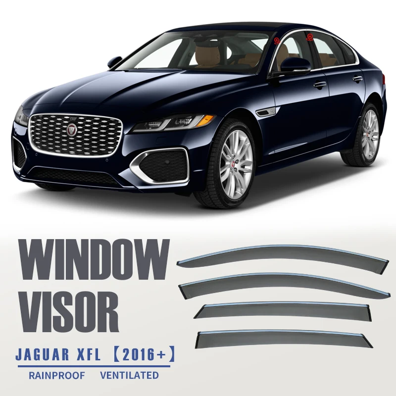 4 шт./комплект, Пластиковые оконные козырьки для Jaguar XF XFL X250 2008-2015 X260 2016-2023
4 шт./комплект, Пластиковые оконные козырьки для Jaguar XF XFL X250 2008-2015 X260 2016-2023