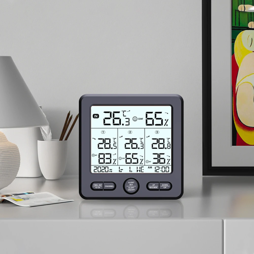 Цифровой гигрометр-термометр, измеритель температуры и влажности на батарейках, 5 в постоянного тока, с точной сигнализацией, для использов...
Цифровой гигрометр-термометр, измеритель температуры и влажности на батарейках, 5 в постоянного тока, с точной сигнализацией, для использов...