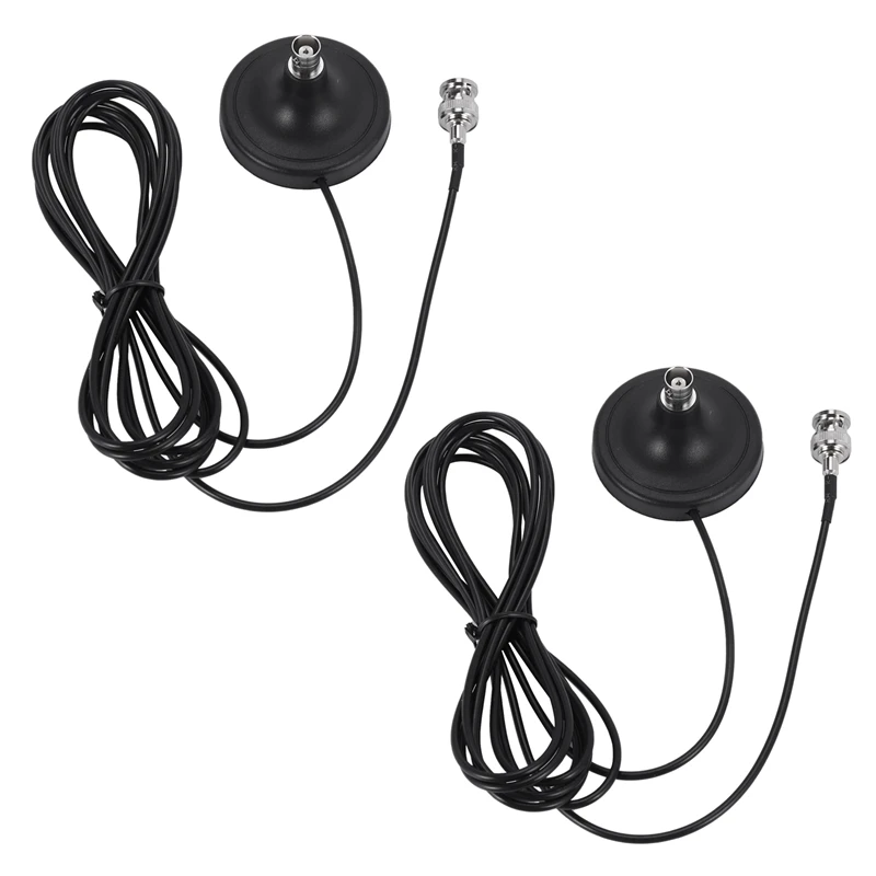 2X Wireless Antenna Base Microphone Antenna Base With Magnet 3 Meter Rg174 Cable Bnc Male Aerial
2X Wireless Antenna Base Microphone Antenna Base With Magnet 3 Meter Rg174 Cable Bnc Male Aerial