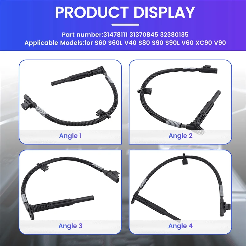 A21F- 31478111 31370845 32380135 Датчик уровня масла Датчик масляного поддона для Volvo S60 S60L V40 S80 S90 S90L XC90 V90
A21F- 31478111 31370845 32380135 Датчик уровня масла Датчик масляного поддона для Volvo S60 S60L V40 S80 S90 S90L XC90 V90