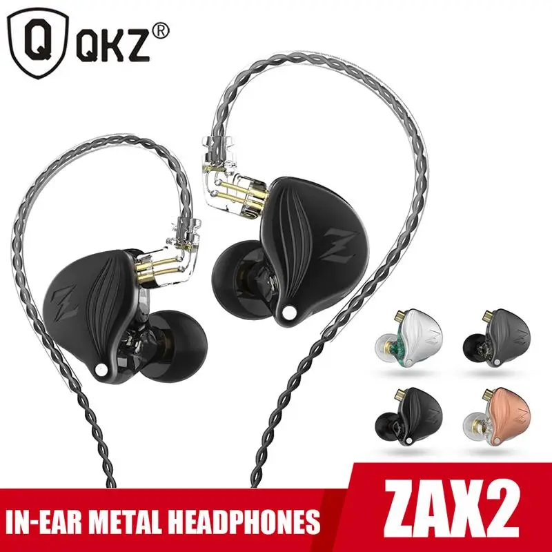 QKZ ZAX2 In Ear Earphones Dynamic 1DD HIFI Bass Metal Earbuds Sport Noise Cancelling Headset Monitor Drive-by-Wire
QKZ ZAX2 In Ear Earphones Dynamic 1DD HIFI Bass Metal Earbuds Sport Noise Cancelling Headset Monitor Drive-by-Wire