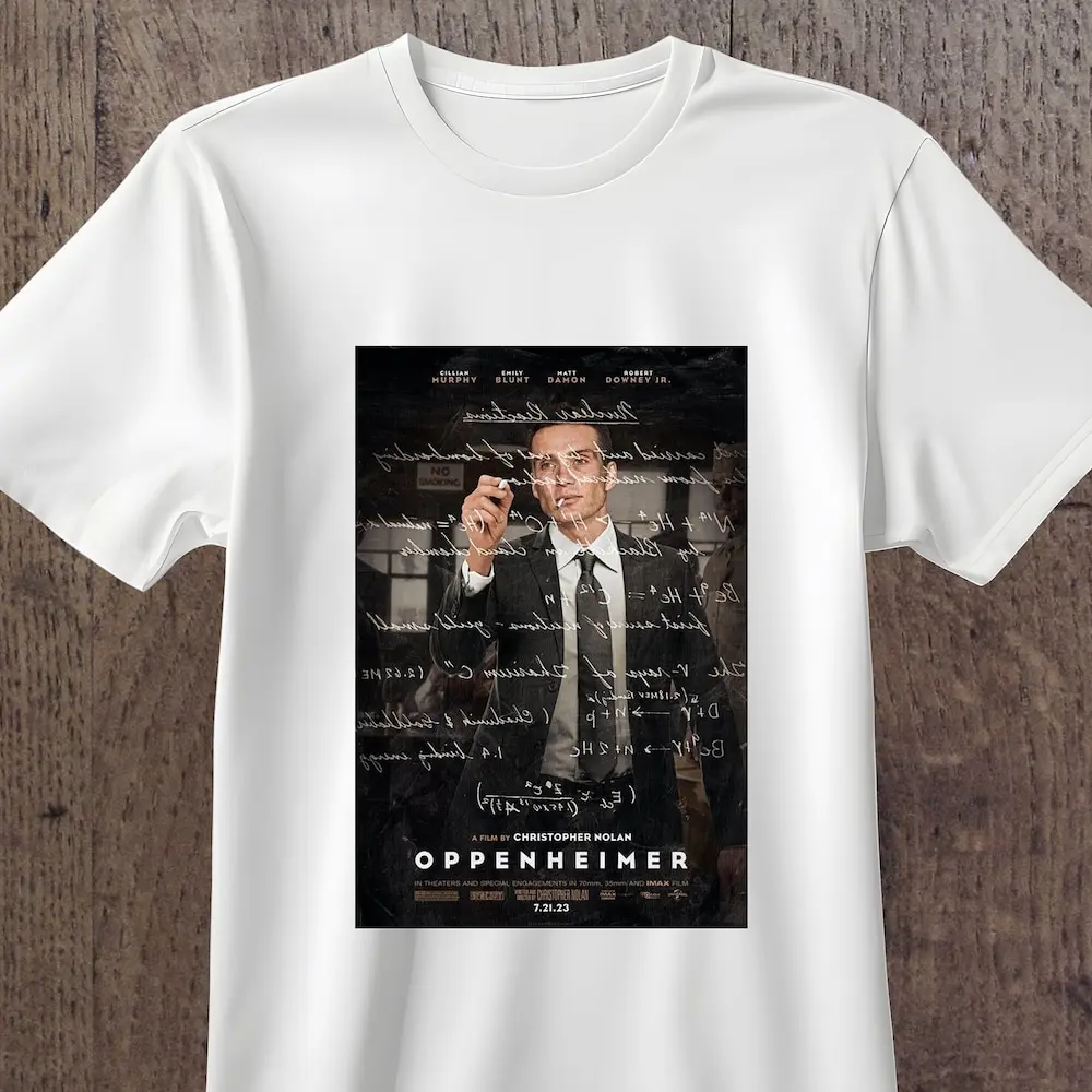 Винтажная Футболка Oppenheimer Молодежная Женская длинная футболка с защитой от пота