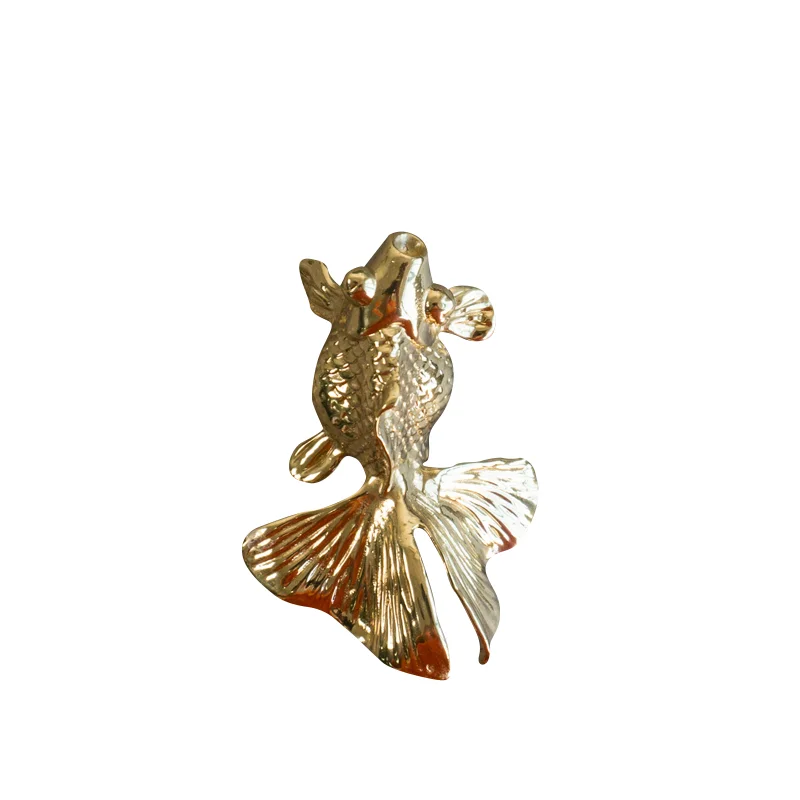 Goldfish Shape Solid Brass Retro Knobs Door Handles Cabinet Wardrobe Drawer Pulls Single Hole 
Goldfish Shape Solid Brass Retro Knobs Door Handles Cabinet Wardrobe Drawer Pulls Single Hole