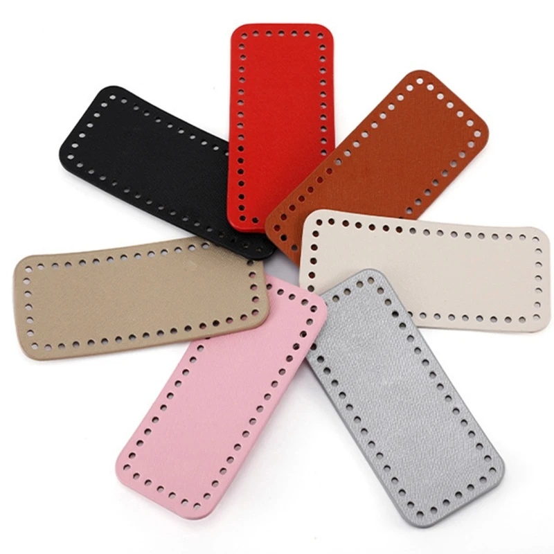 63HC Pu Leather Handmade Bottom Solid Color DIY Crochet Bag Accessories DIY Bag Accessories Handbag Bottom Shaper
63HC Pu Leather Handmade Bottom Solid Color DIY Crochet Bag Accessories DIY Bag Accessories Handbag Bottom Shaper