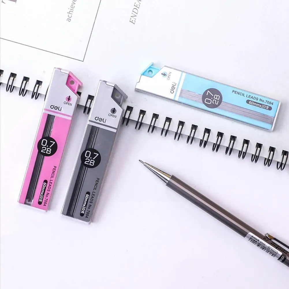 Stationery 7004 Pencil Leads Anti-cracking 0.7mm 2b Refill Mechanical Supplies Pencil School Office J2k0
Stationery 7004 Pencil Leads Anti-cracking 0.7mm 2b Refill Mechanical Supplies Pencil School Office J2k0