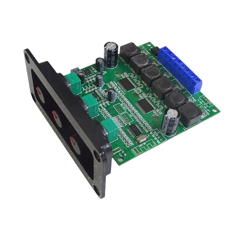 2,1 канальная Плата усилителя мощности TPA3118D2 2X30W + 60W, высокая мощность, Bluetooth, сабвуфер, класс D, Плата усилителя
2,1 канальная Плата усилителя мощности TPA3118D2 2X30W + 60W, высокая мощность, Bluetooth, сабвуфер, класс D, Плата усилителя