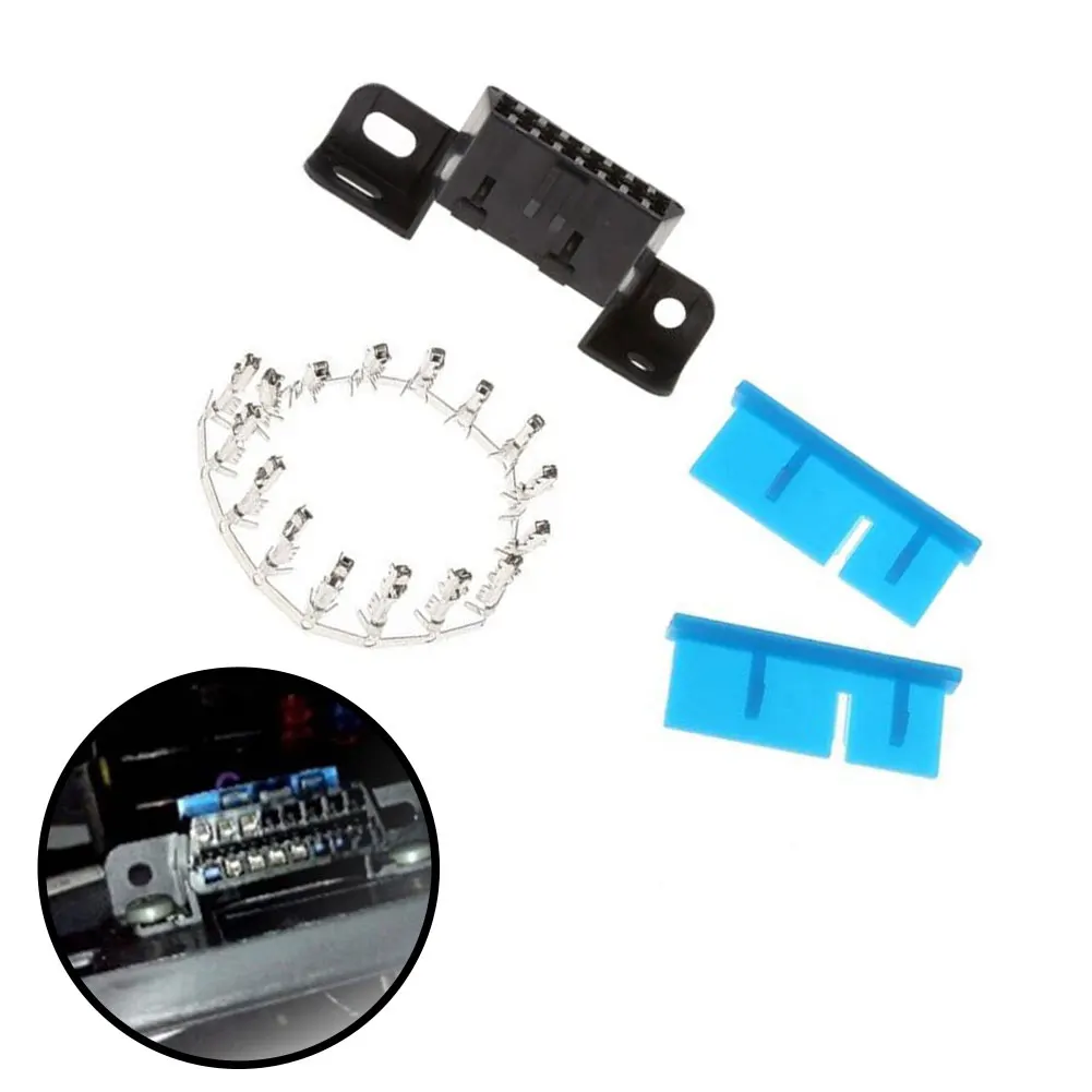 1set 16 Pin Female Wire Sockets Connector OBDII Car Auto Adapter OBD2 Universal 12V 24W Plastic+Metal Car Accessories
1set 16 Pin Female Wire Sockets Connector OBDII Car Auto Adapter OBD2 Universal 12V 24W Plastic+Metal Car Accessories