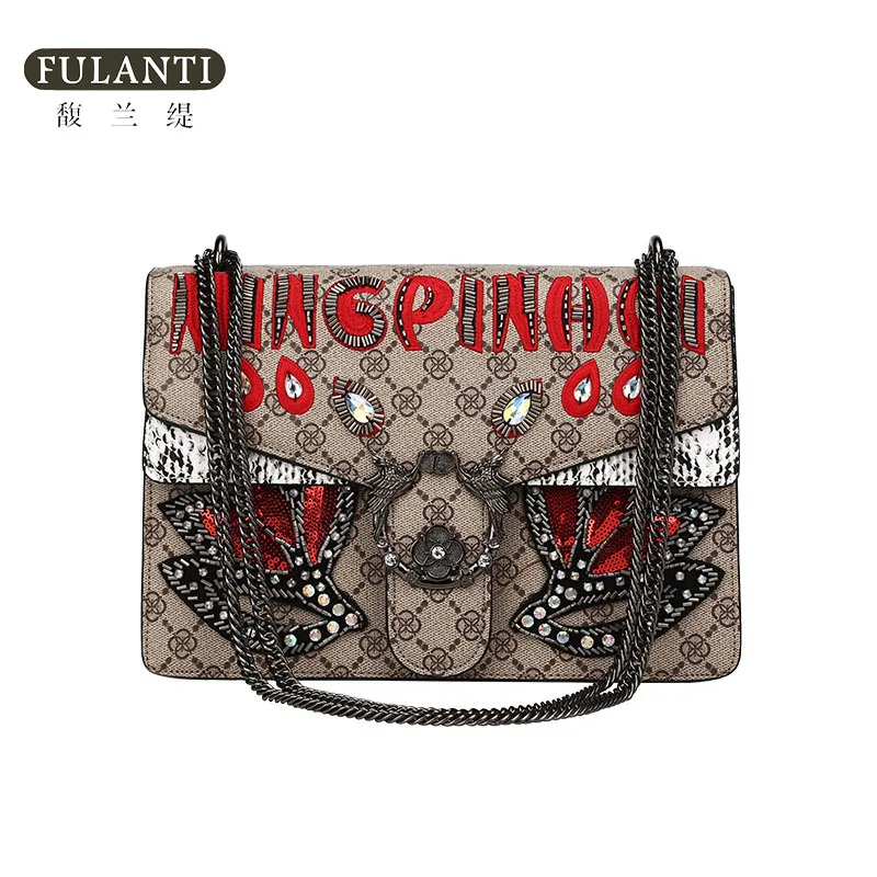 Authentic Heavy Industry Diamond Inlaid Bag 2023 New Printed Chain Bag Big Brand Light Luxury Women's Bag One Shoulder Crossbody
Authentic Heavy Industry Diamond Inlaid Bag 2023 New Printed Chain Bag Big Brand Light Luxury Women's Bag One Shoulder Crossbody