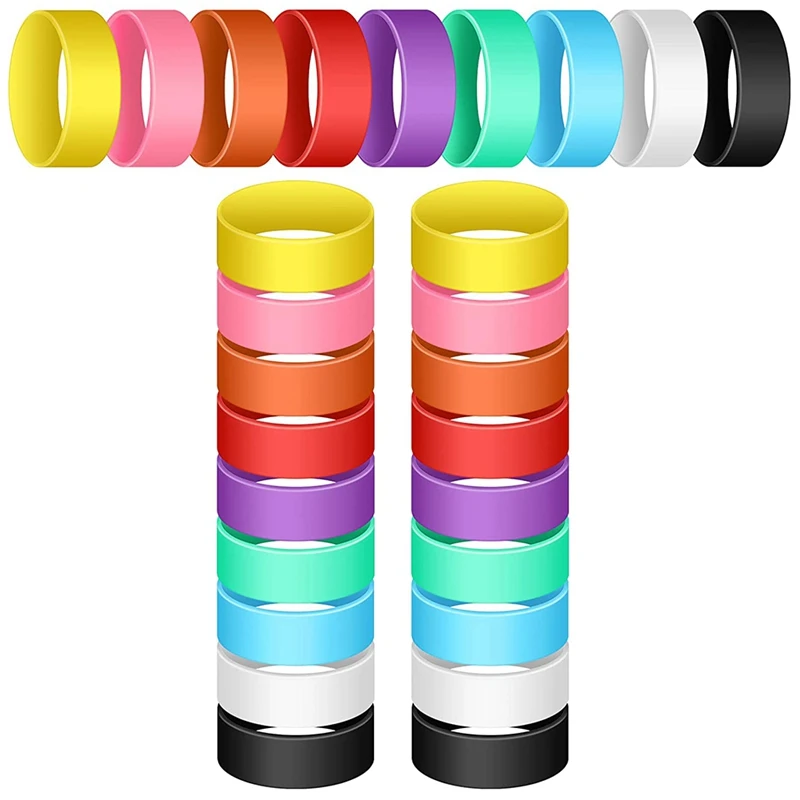 New 27 Pcs Silicone Bands For Sublimation Elastic Sublimation Paper Holder Silicone Sleeve Tumbler Wrap Wrist , 9 Colors
New 27 Pcs Silicone Bands For Sublimation Elastic Sublimation Paper Holder Silicone Sleeve Tumbler Wrap Wrist , 9 Colors