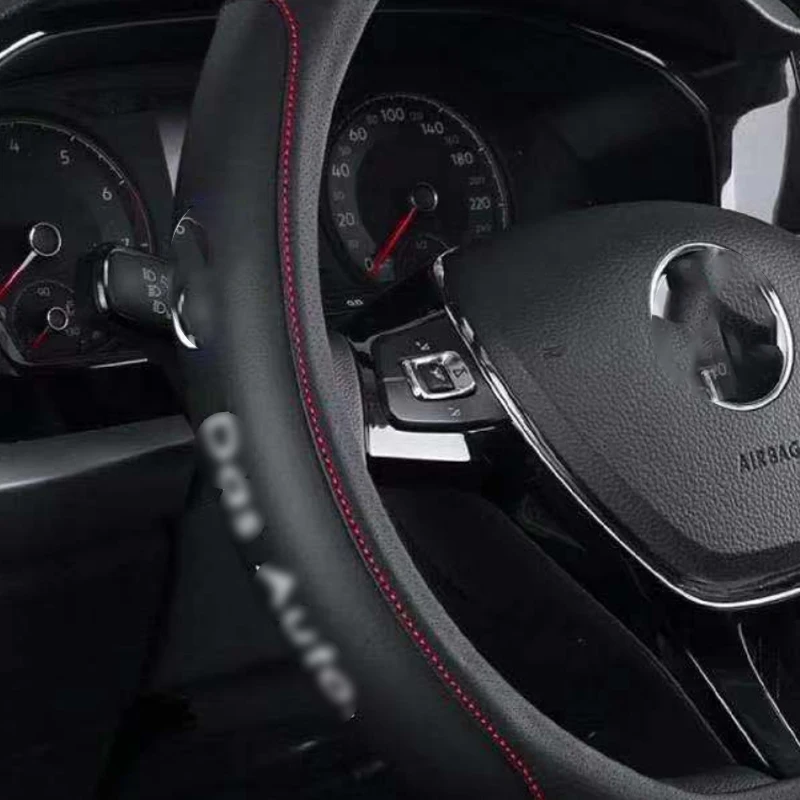 For VW Volkswagen GOLF 7 7.5 MK7 Polo 17-20 Interior Parts Braiding Cover for Steering Wheel Leather Braid for Steering Wheel
For VW Volkswagen GOLF 7 7.5 MK7 Polo 17-20 Interior Parts Braiding Cover for Steering Wheel Leather Braid for Steering Wheel